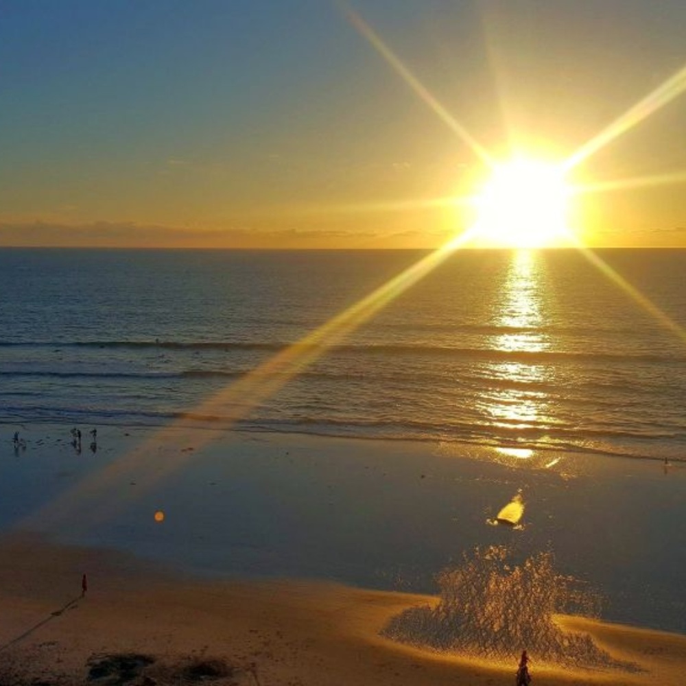 BRIGHT SUNSET ~ 8" X 10" Photography